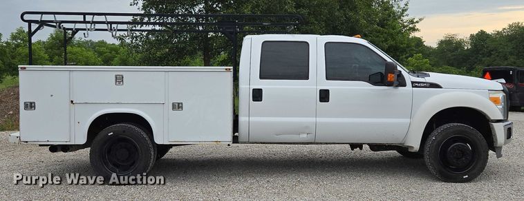 image for item EF1562 2012 Ford F450 Super Duty XL Crew Cab utility / service truck
