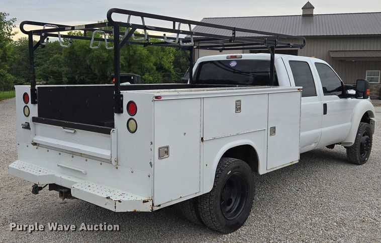 image for item EF1562 2012 Ford F450 Super Duty XL Crew Cab utility / service truck