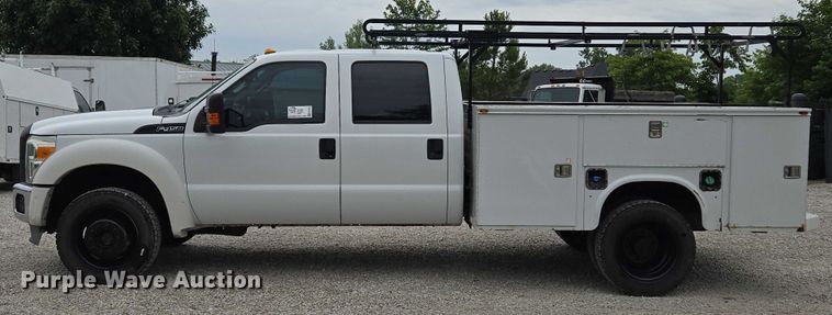 image for item EF1562 2012 Ford F450 Super Duty XL Crew Cab utility / service truck