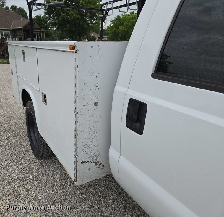 image for item EF1562 2012 Ford F450 Super Duty XL Crew Cab utility / service truck