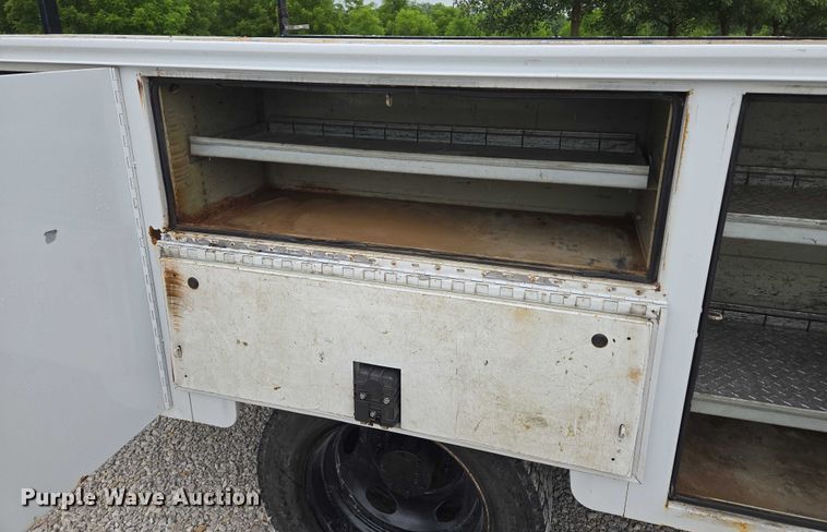 image for item EF1562 2012 Ford F450 Super Duty XL Crew Cab utility / service truck