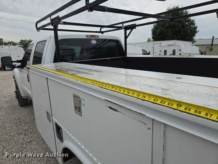 image for item EF1562 2012 Ford F450 Super Duty XL Crew Cab utility / service truck