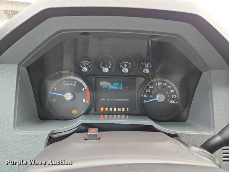 image for item EF1562 2012 Ford F450 Super Duty XL Crew Cab utility / service truck