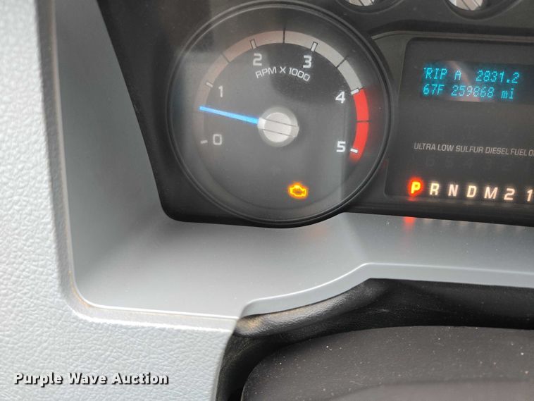 image for item EF1562 2012 Ford F450 Super Duty XL Crew Cab utility / service truck