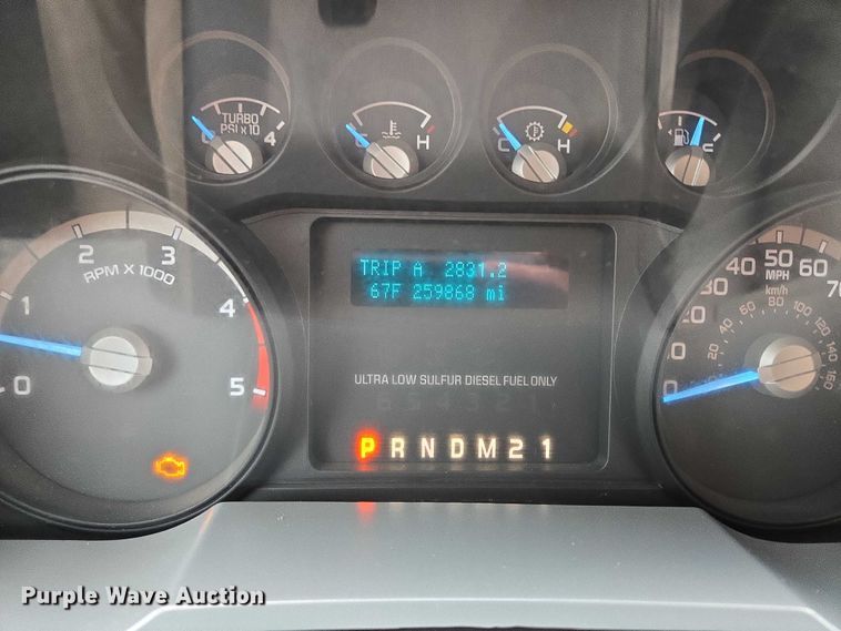 image for item EF1562 2012 Ford F450 Super Duty XL Crew Cab utility / service truck