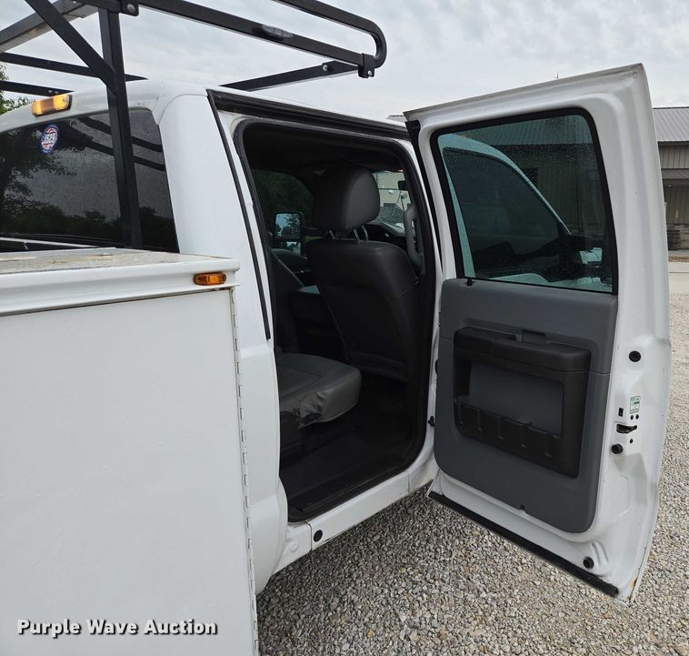 image for item EF1562 2012 Ford F450 Super Duty XL Crew Cab utility / service truck