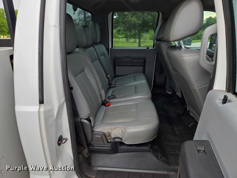 image for item EF1562 2012 Ford F450 Super Duty XL Crew Cab utility / service truck