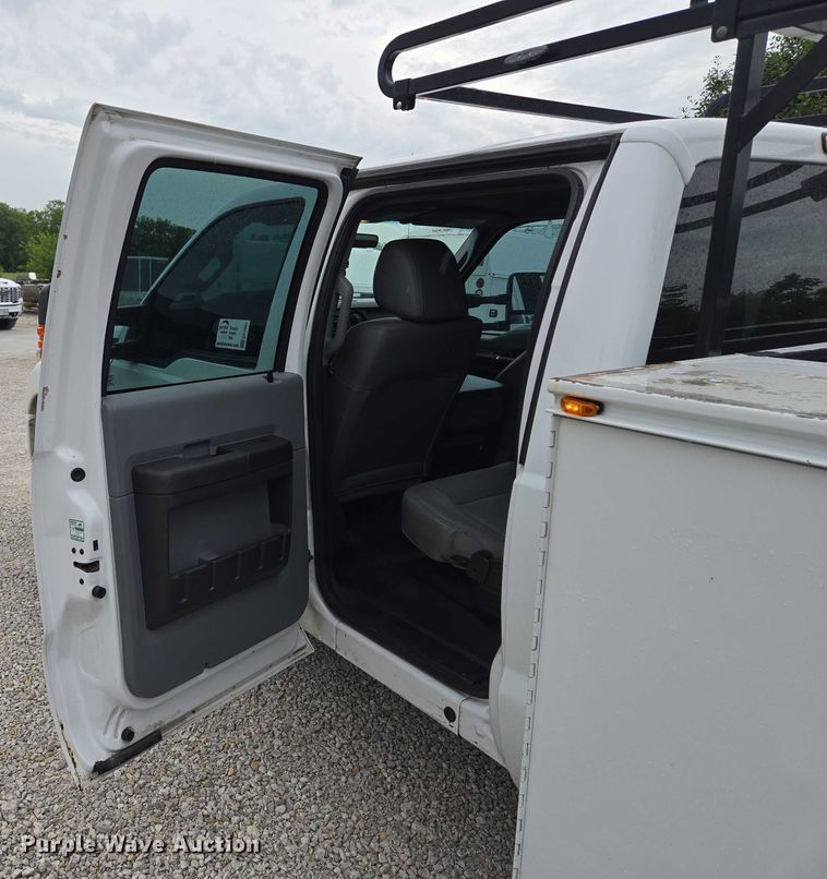 image for item EF1562 2012 Ford F450 Super Duty XL Crew Cab utility / service truck