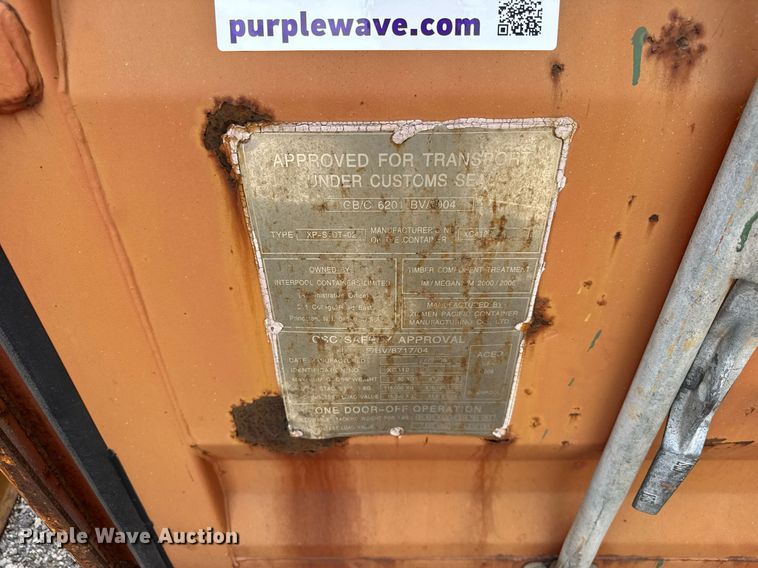 image for item EF2015 Xiamen Pacific shipping container