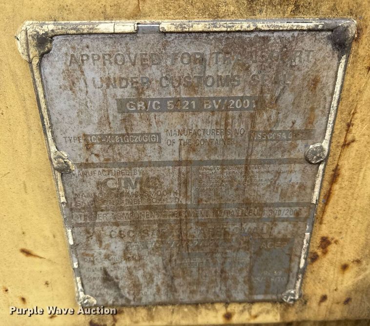 image for item EF2022 CIMC shipping container