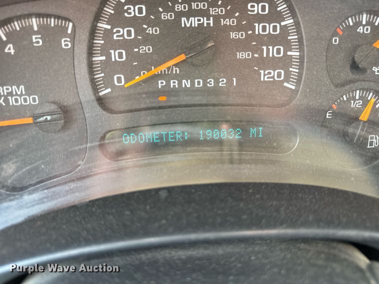 image for item EF2061 2006 Chevrolet Silverado 1500 pickup truck