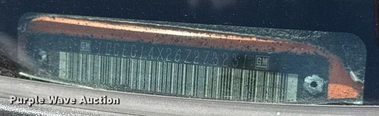 image for item EF2061 2006 Chevrolet Silverado 1500 pickup truck