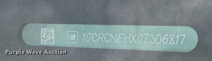 image for item EF2071 2016 Chevrolet Silverado 1500 Double Cab pickup truck