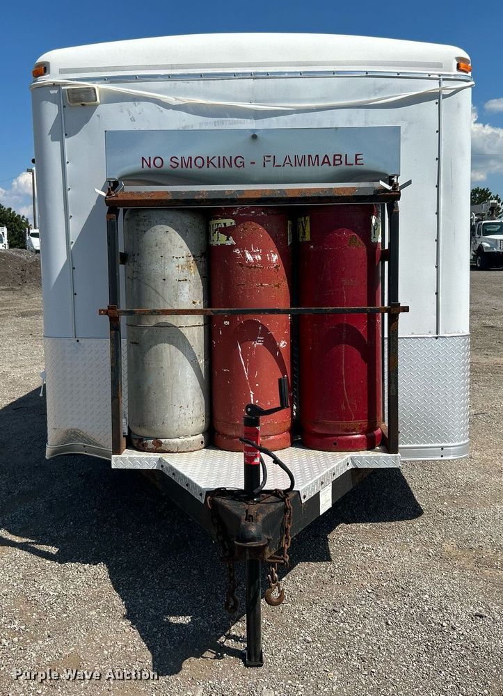 image for item EG1026 2007 Middlebury Trailers MST7X14TA2 enclosed cargo trailer