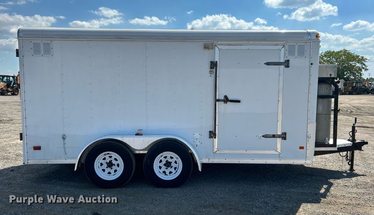 image for item EG1026 2007 Middlebury Trailers MST7X14TA2 enclosed cargo trailer