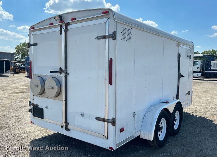 image for item EG1026 2007 Middlebury Trailers MST7X14TA2 enclosed cargo trailer