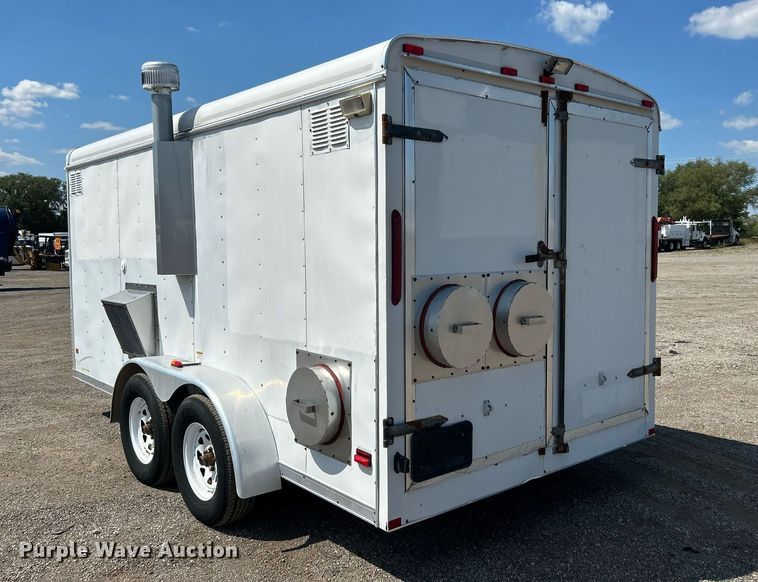 image for item EG1026 2007 Middlebury Trailers MST7X14TA2 enclosed cargo trailer