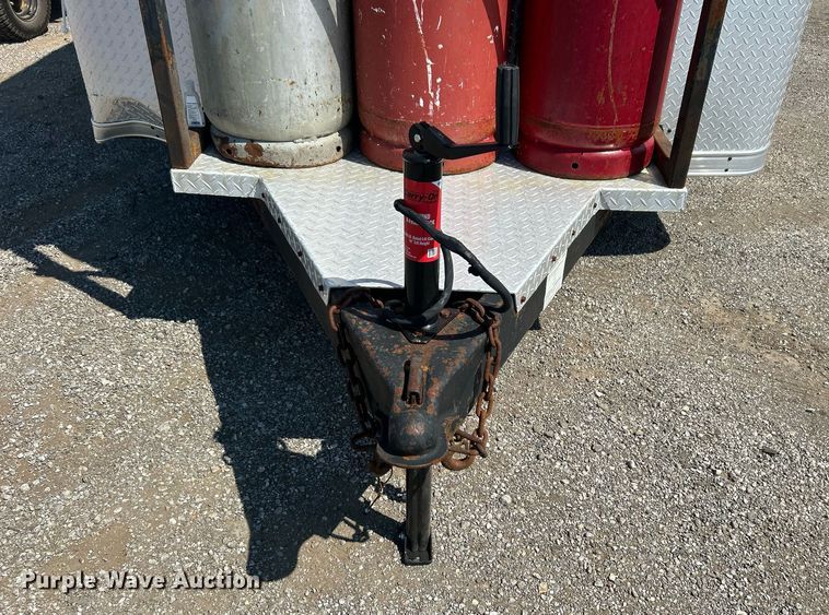 image for item EG1026 2007 Middlebury Trailers MST7X14TA2 enclosed cargo trailer