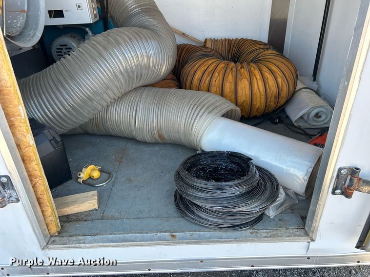 image for item EG1026 2007 Middlebury Trailers MST7X14TA2 enclosed cargo trailer