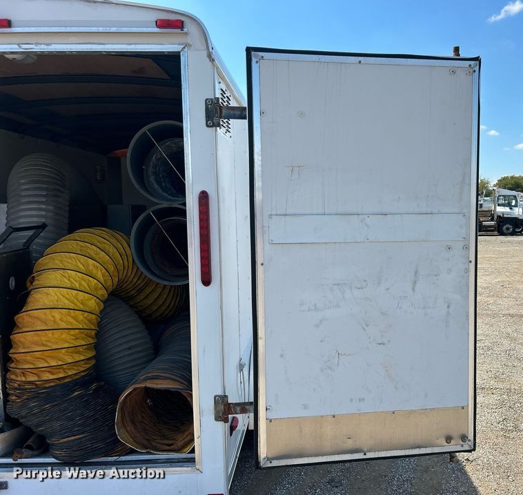 image for item EG1026 2007 Middlebury Trailers MST7X14TA2 enclosed cargo trailer