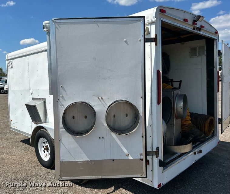 image for item EG1026 2007 Middlebury Trailers MST7X14TA2 enclosed cargo trailer