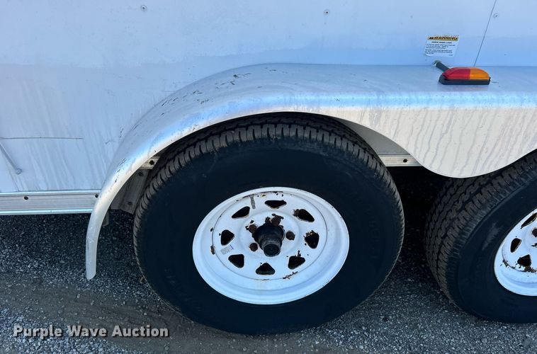 image for item EG1026 2007 Middlebury Trailers MST7X14TA2 enclosed cargo trailer