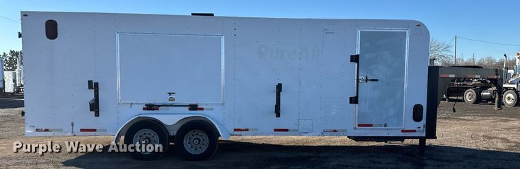 image for item EG2473 2015 C&W 7-42-VT-7K-2 pressure washer trailer