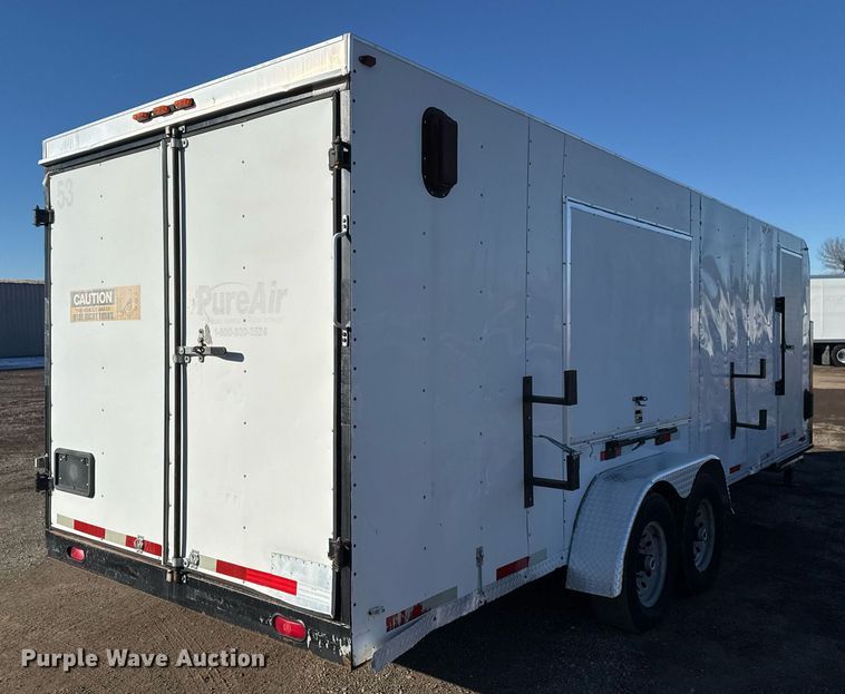 image for item EG2473 2015 C&W 7-42-VT-7K-2 pressure washer trailer