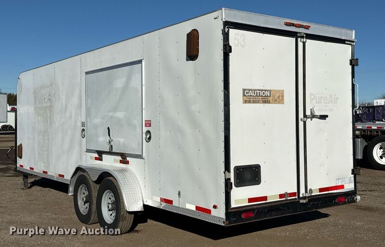 image for item EG2473 2015 C&W 7-42-VT-7K-2 pressure washer trailer