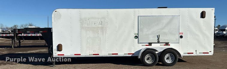 image for item EG2473 2015 C&W 7-42-VT-7K-2 pressure washer trailer