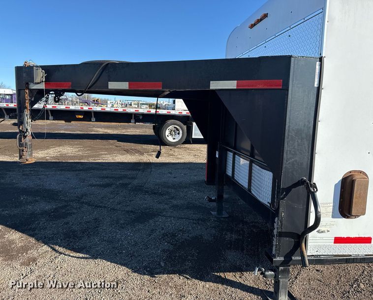 image for item EG2473 2015 C&W 7-42-VT-7K-2 pressure washer trailer