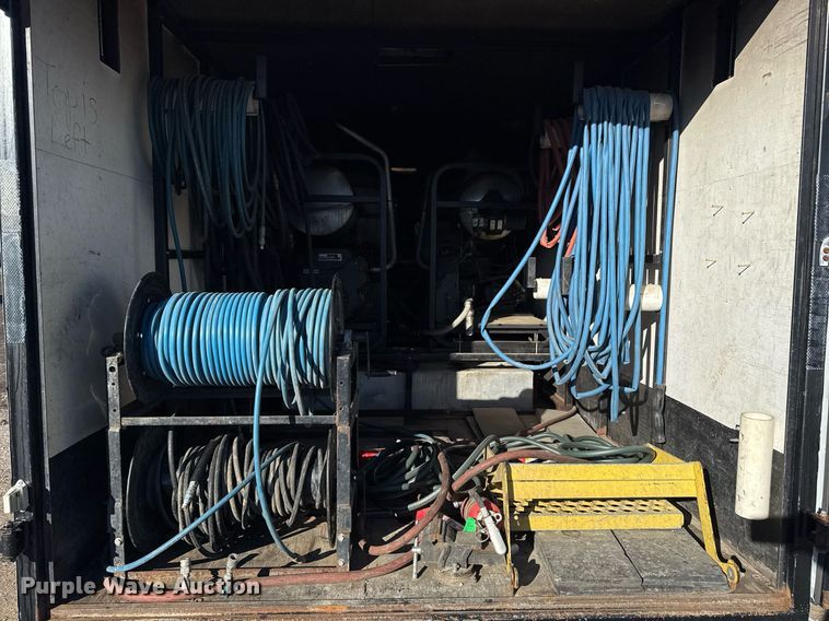 image for item EG2473 2015 C&W 7-42-VT-7K-2 pressure washer trailer