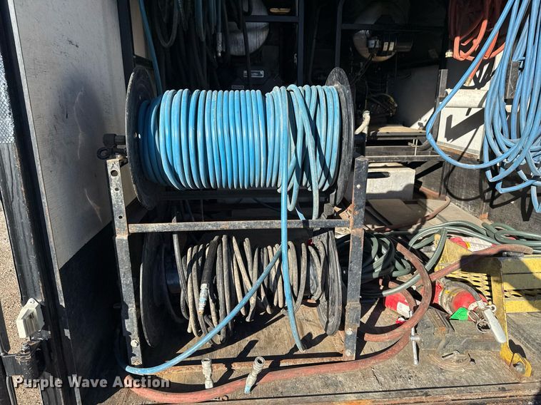 image for item EG2473 2015 C&W 7-42-VT-7K-2 pressure washer trailer