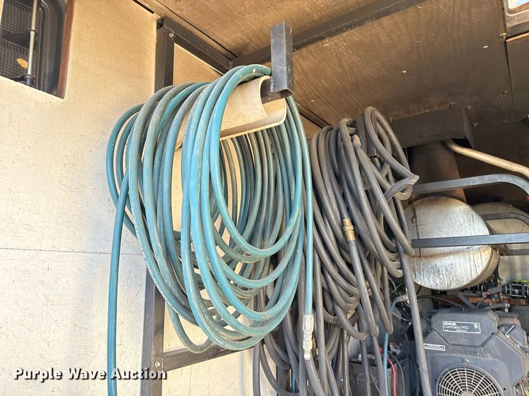 image for item EG2473 2015 C&W 7-42-VT-7K-2 pressure washer trailer