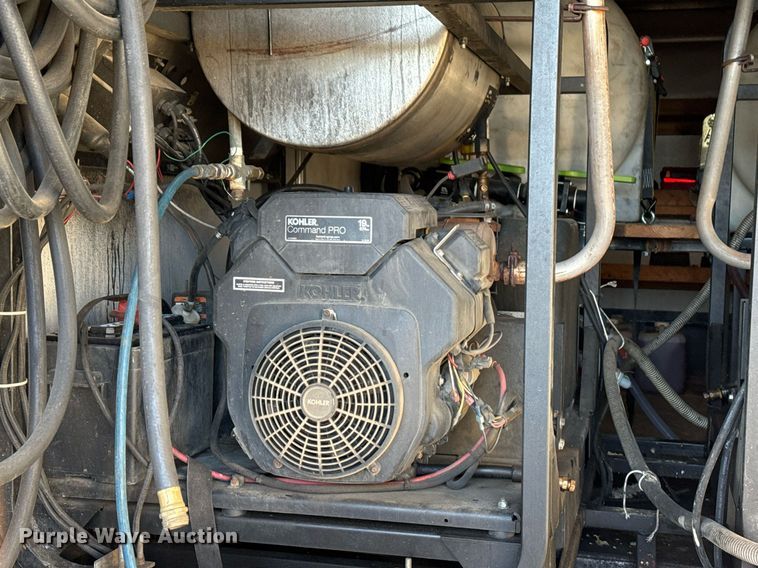 image for item EG2473 2015 C&W 7-42-VT-7K-2 pressure washer trailer