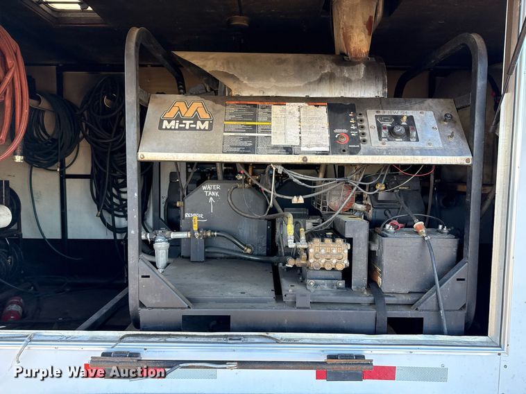 image for item EG2473 2015 C&W 7-42-VT-7K-2 pressure washer trailer