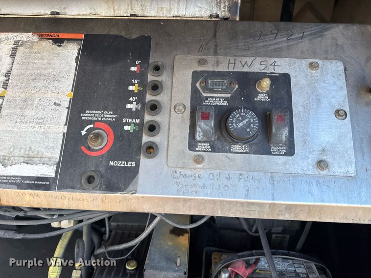 image for item EG2473 2015 C&W 7-42-VT-7K-2 pressure washer trailer