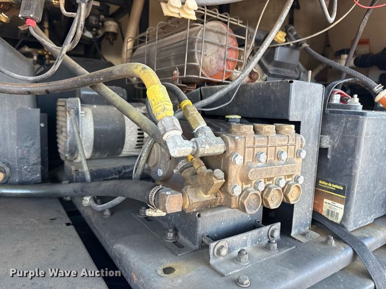 image for item EG2473 2015 C&W 7-42-VT-7K-2 pressure washer trailer