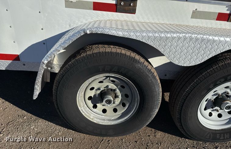 image for item EG2473 2015 C&W 7-42-VT-7K-2 pressure washer trailer