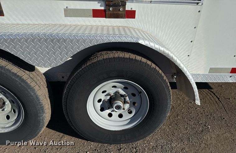 image for item EG2473 2015 C&W 7-42-VT-7K-2 pressure washer trailer