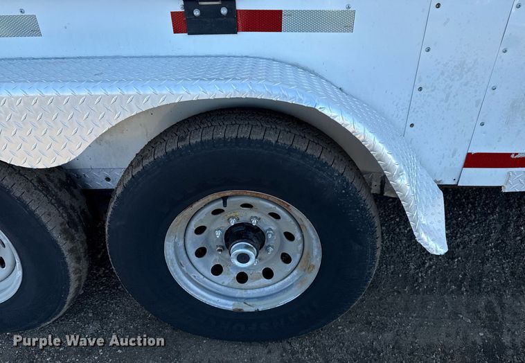 image for item EG2473 2015 C&W 7-42-VT-7K-2 pressure washer trailer