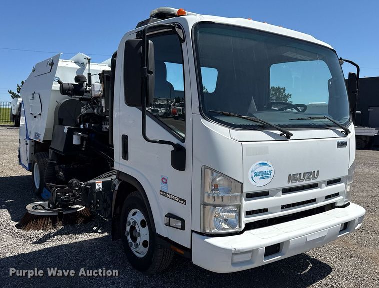 image for item EG5757 2010 Isuzu NPR HD street sweeper truck