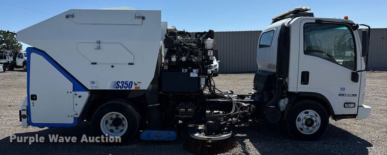 image for item EG5757 2010 Isuzu NPR HD street sweeper truck