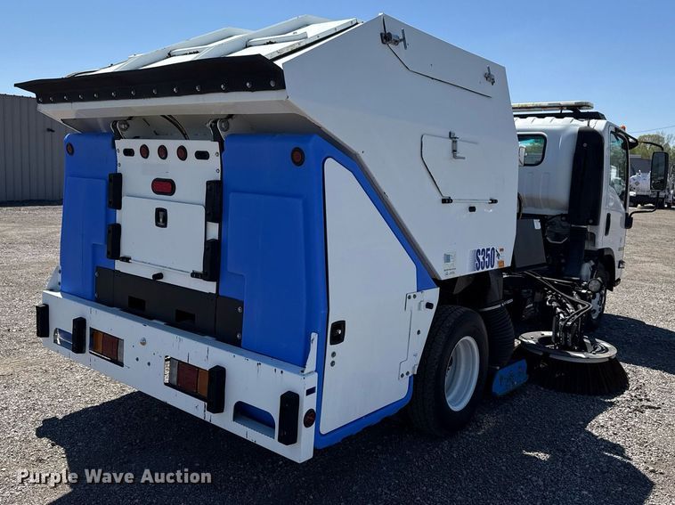 image for item EG5757 2010 Isuzu NPR HD street sweeper truck