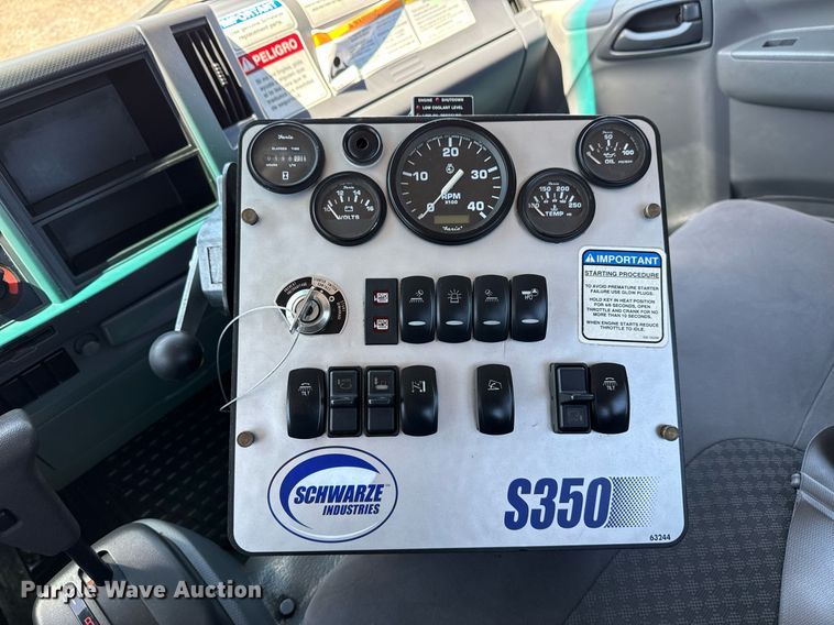 image for item EG5757 2010 Isuzu NPR HD street sweeper truck