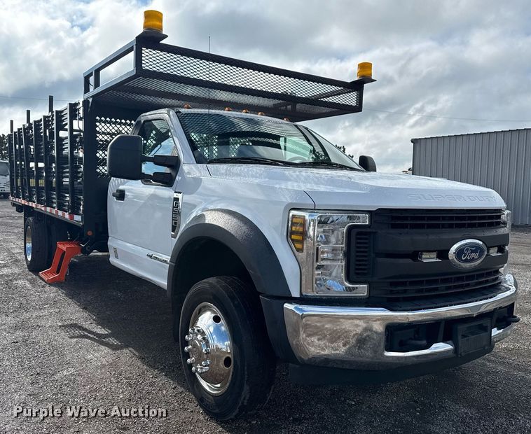 image for item EG5823 2018 Ford F550 flatbed truck