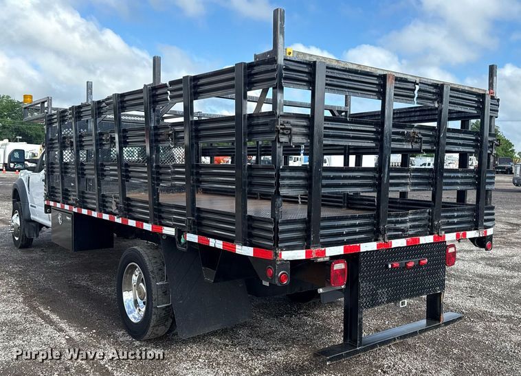 image for item EG5823 2018 Ford F550 flatbed truck