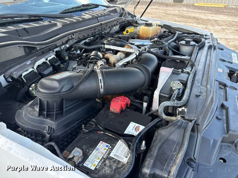 image for item EG5823 2018 Ford F550 flatbed truck