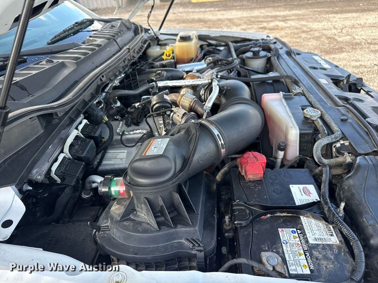 image for item EG5823 2018 Ford F550 flatbed truck