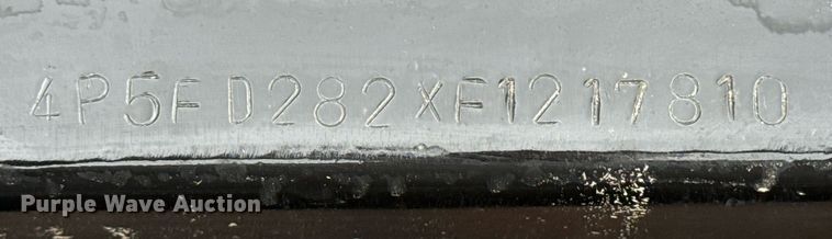 image for item EG5856 2015 PJ Trailers equipment trailer